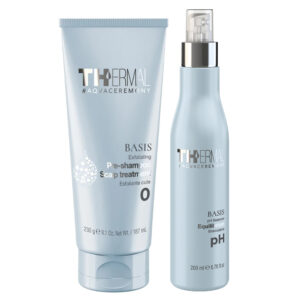 Trychologiczna kuracja zwalczająca łuszczenie się skóry Thermal 230 g, 200 ml