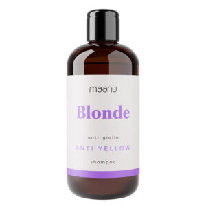 Fioletowy szampon ochładzający blond włosy Blonde Maanu 250 ml