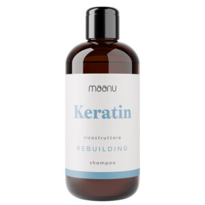 Szampon odbudowujący włosy zniszczone Keratin Maanu 250 ml