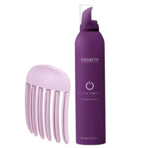 Mocna pianka i klips do tworzenia objętościowej fryzury Strong Volume Clip & Mousse MyMomoPro Style Proof Copy