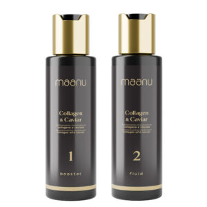 Zabieg kolagenowy wygładzający włosy Collagen & Caviar Maanu 2 x 100 ml