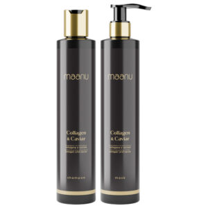 Szampon i maska kolagenowa Collagen & Caviar Maanu 2 x 250 ml